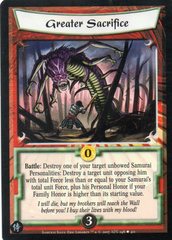 Greater Sacrifice FOIL